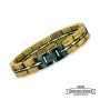 Green Mamba - Wooden and Stainless Steel Bracelet