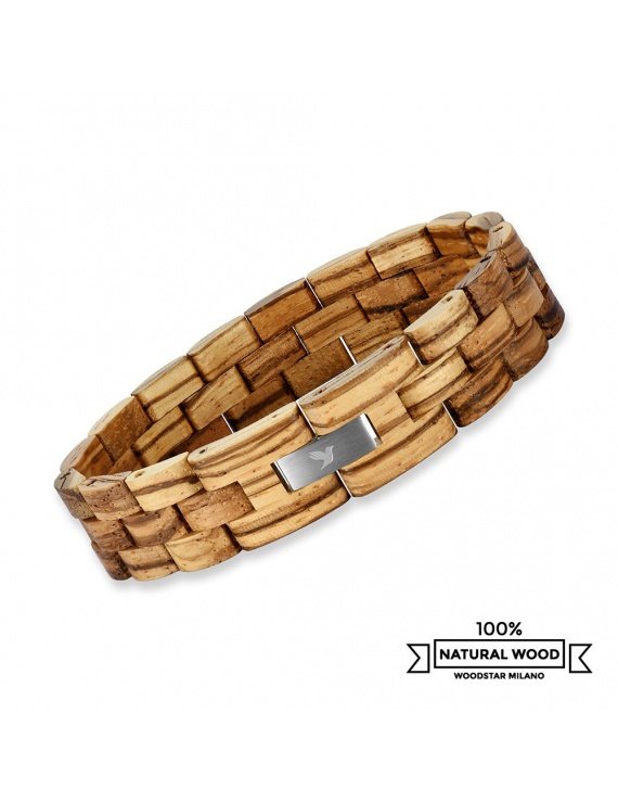4 bracciali in legno Gesù rosario di Saints, braccialetto elastico in legno con piccole piastre, con immagini di religioso Santo Gesù regalo per uomini e donne