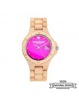Woodstar Milano mod. Siona - Natural wooden watch