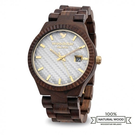 Woodstar Milano mod. Panarà - Natural wooden watch